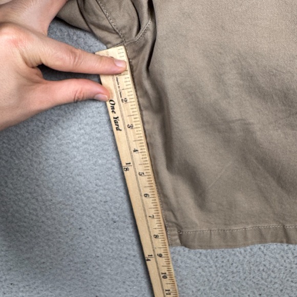 Flint & Tinder Shorts Mens 34 Beige Khaki‎ 365 Chino Stretch Huckberry Everyday - Picture 10 of 12